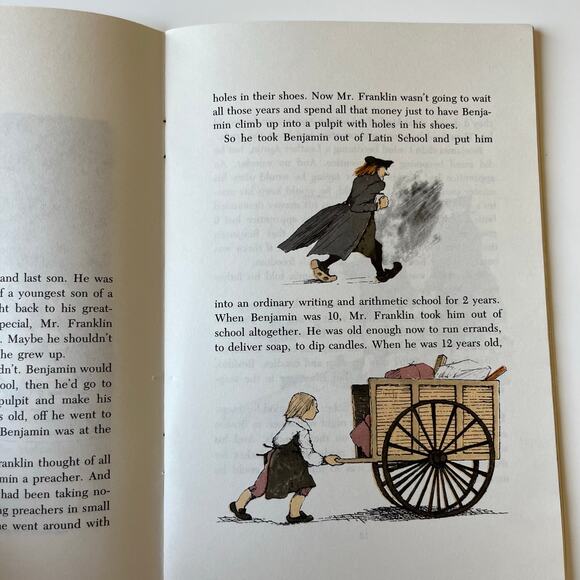 What's the Big Idea, Ben Franklin? Library Binding Book - Picture 5 of 5